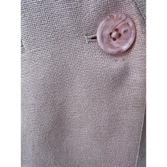 Chicos vtg Pink Single Button Blazer Professional Office Wear Career Jacket sz O - Picture 3 of 8